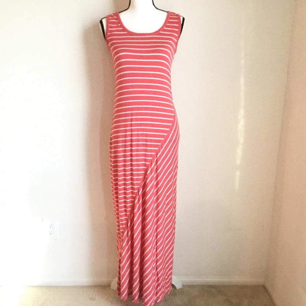 【Max Studio】Stripe maxi dress